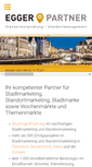 Mobile Screenshot of egger-partner.at